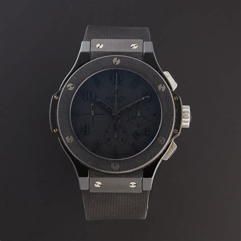 hublot big bang all black replica|Hublot chronograph big bang.